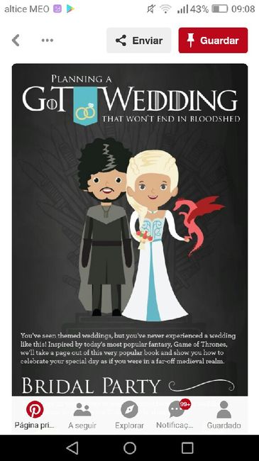Casamento : inspiração game of thrones - 2