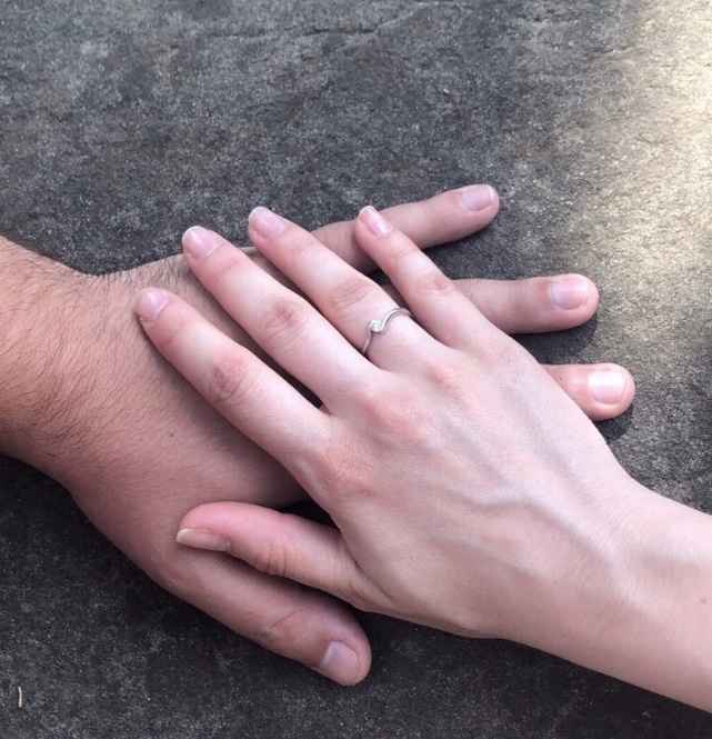 Bora partilhar o nosso anel de noivado? 💍😍 - 1
