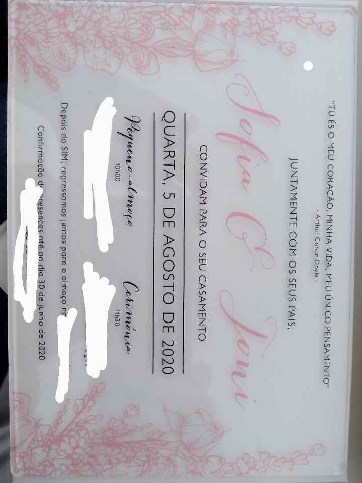 Convites de Casamento - 2
