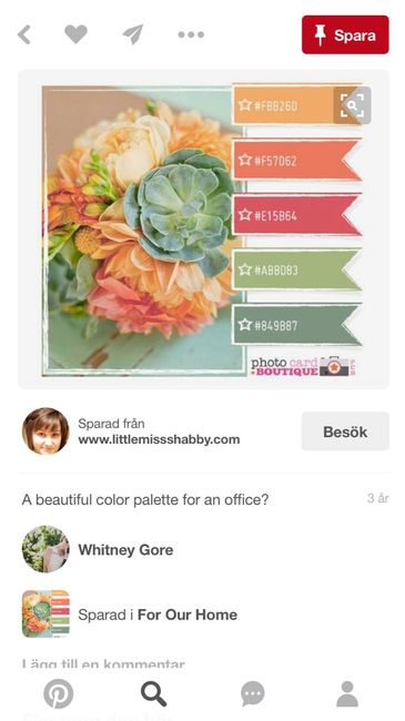 Cores tons coral - 3