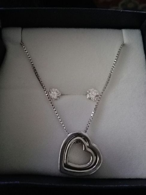 Colar e brincos - check - 1