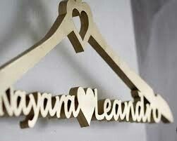 Ideias para cabides para os noivos ! :) - 9