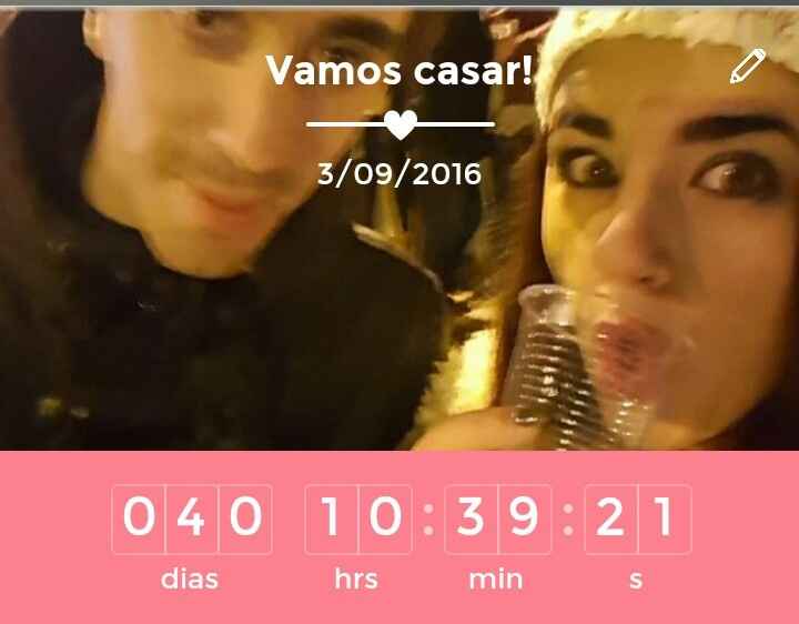 Só faltam 40 dias - 1