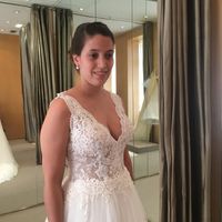 Primeira Prova do vestido 😍 - 2