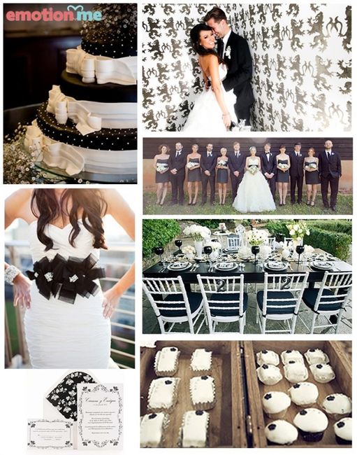 Cores branco/prata/preto - algumas inspirações - 3