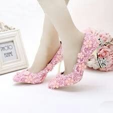 Sapatos em rosa claro/ rosa pálido - 6