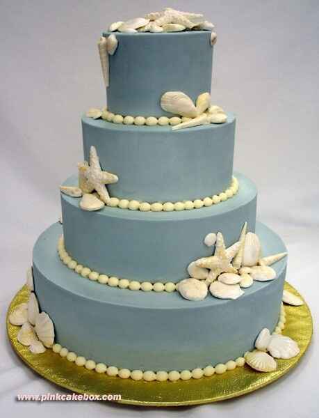 Inspirações bolos prateados/ cinza - 4