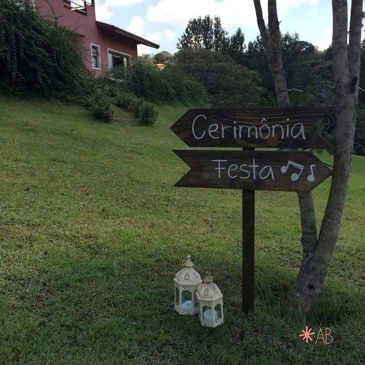 Placas decorativas/ indicativas - 13