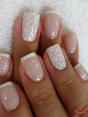 Unhas Gel para casamento
