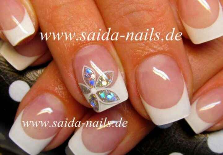 Unhas Gel para casamento