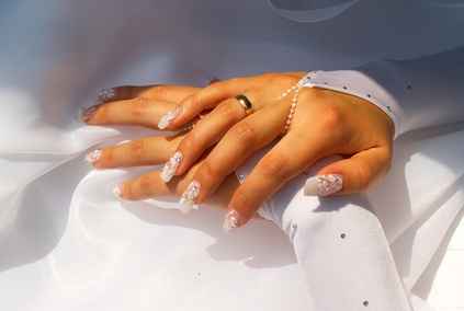 Unhas Gel para casamento