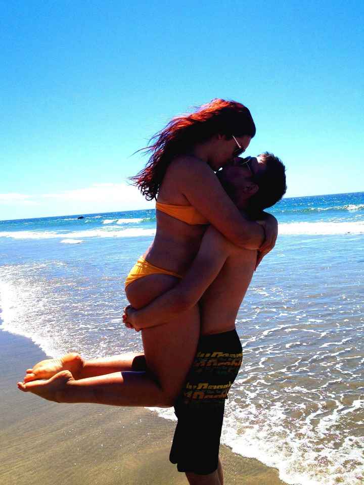 Beijinho na Praia