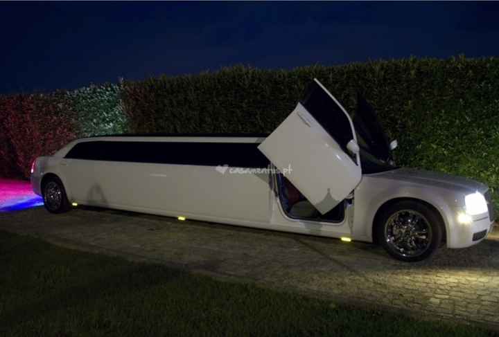 Minha linda limousine para meu dia de casamento - 1