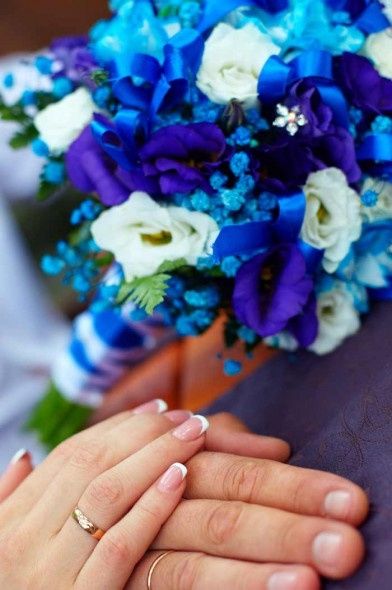 Decoração azul... bouquet também?  - 5