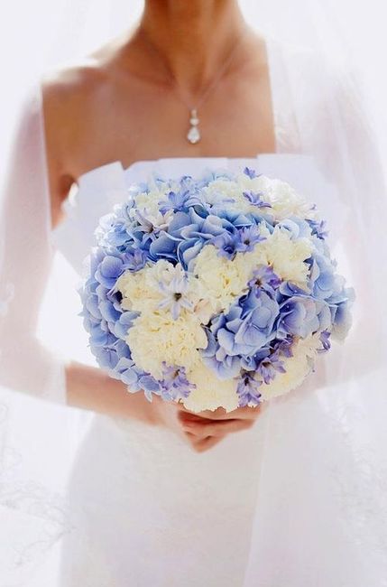 Decoração azul... bouquet também?  - 6