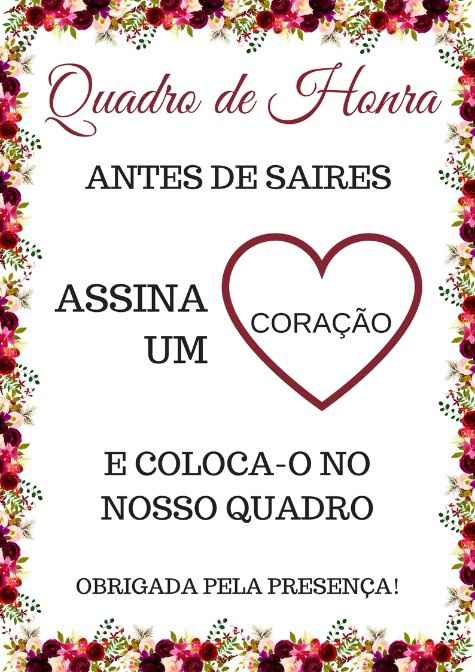 Instruções Quadro Mealheiro