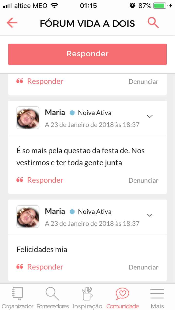 Processo de casamento - 1