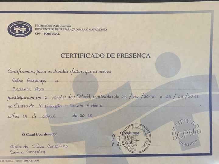 O certificado