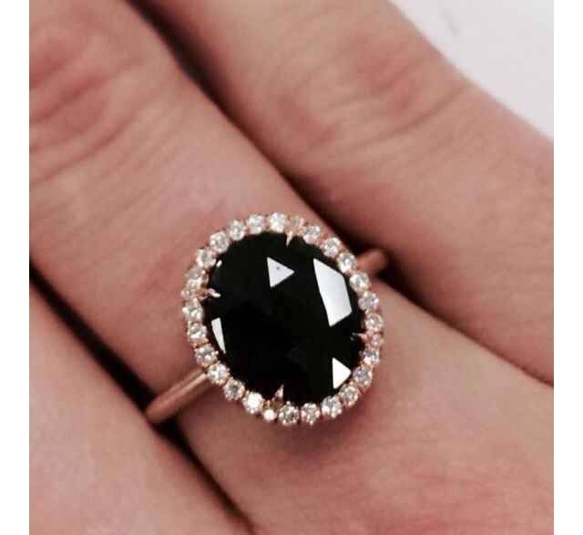 Wed in black - 3 aneis de noivado - 3