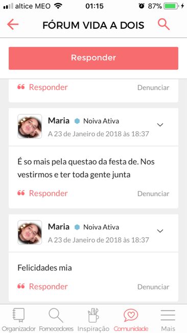 Processo de casamento - 1