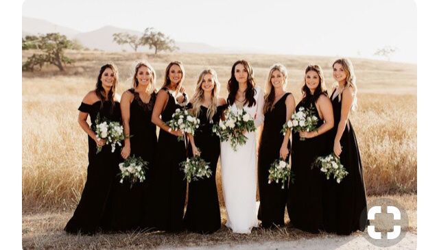 Wed in Black - 3 damas de honor - 3