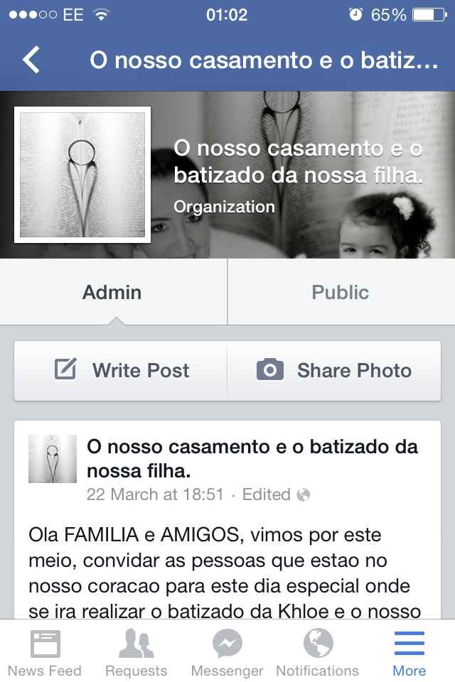 O meu convite de casamento - 2