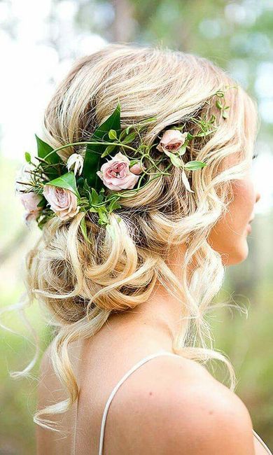 Inspirações penteados florais :) - 4