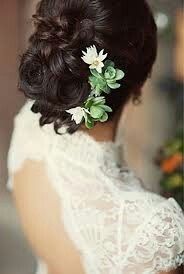Inspirações penteados florais :) - 8
