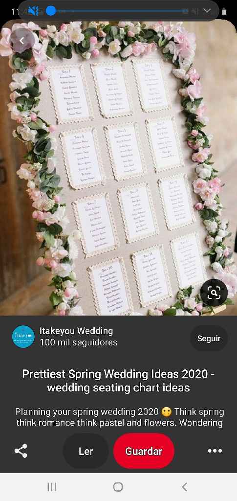 Estou apaixonad@ por este seating plan! - 1