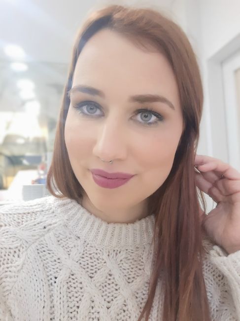 Prova de make e cabelo 👸 - 2