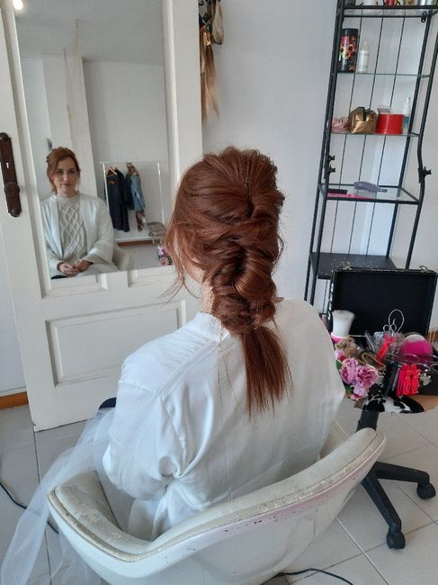 Prova de make e cabelo 👸 - 4