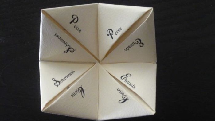 Inspirações menus