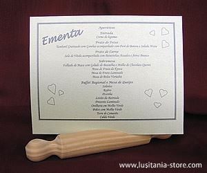 Inspirações menus