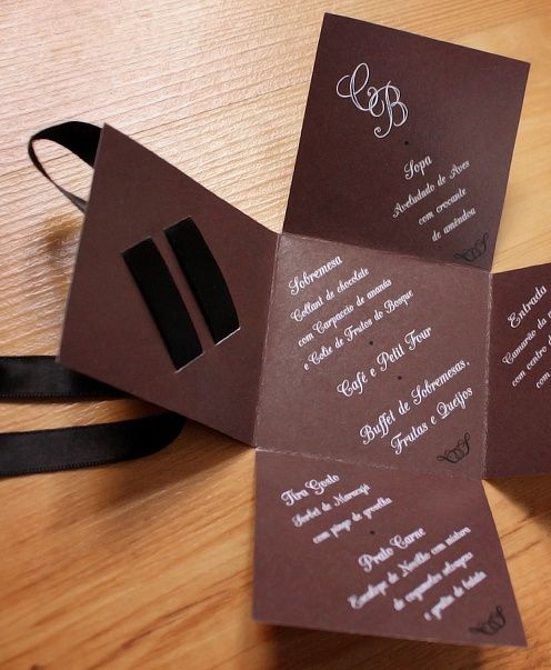 Inspirações menus