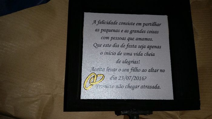 Convite pai noivo