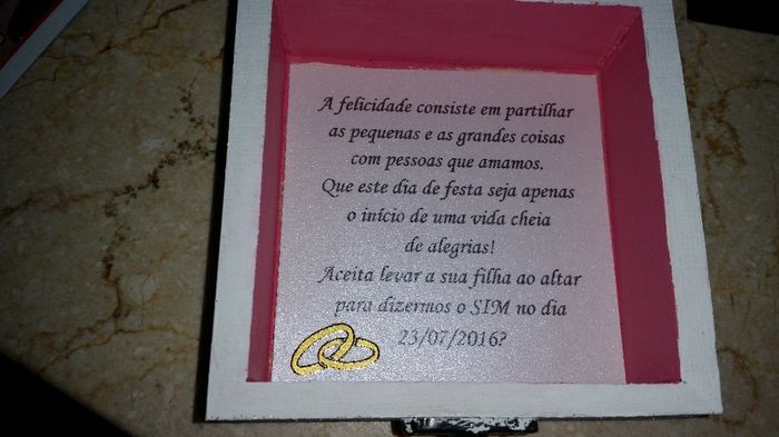 Convite mãe noiva