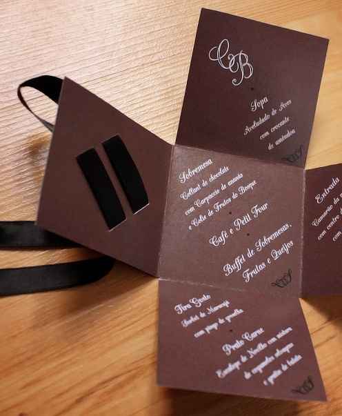 Inspirações menus