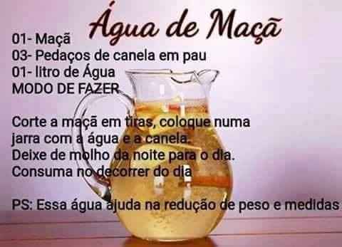 ´gua de maça