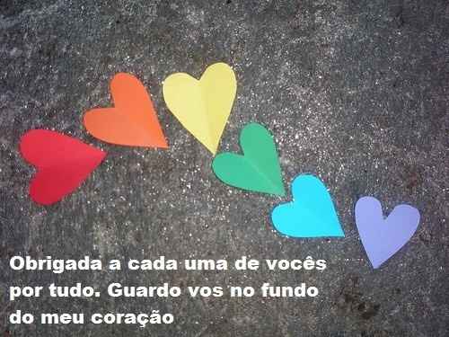 obrigada a voces