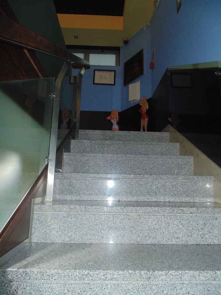 Escadas acesso 2º piso
