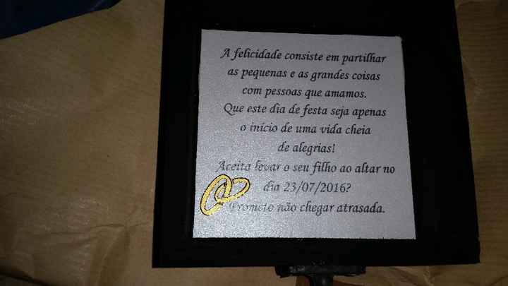 Convite pai noivo