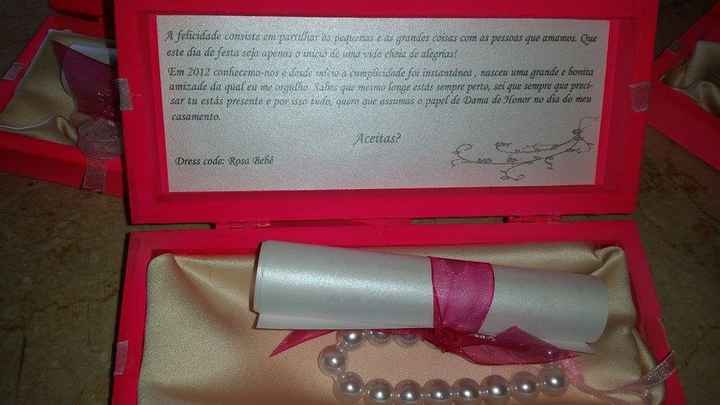 Convite dama de honor para minha melhor amiga