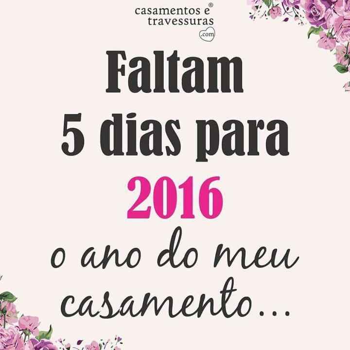 5 dias para 2016 - 1