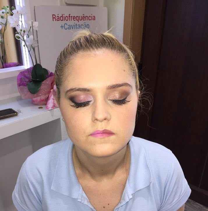 prova de maquiagem
