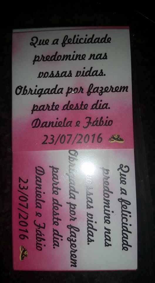 Cartão para lembranças