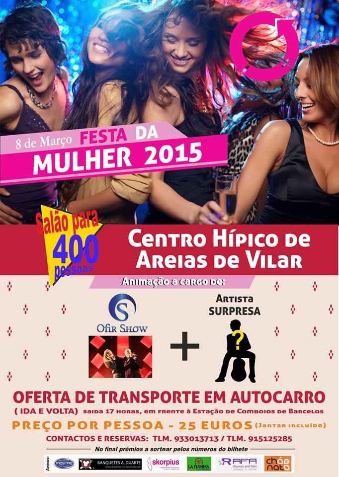 Festa da Mulher 8 Março