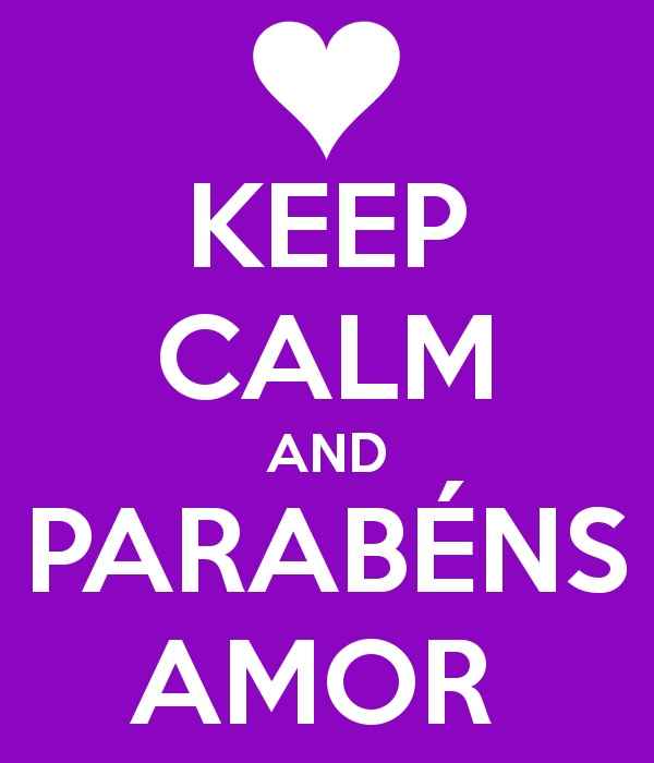 Parabéns amor - 1