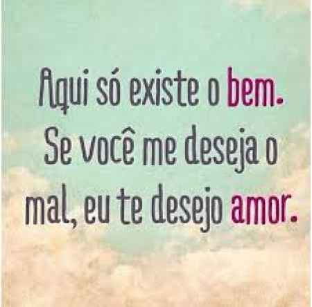 Amor é tudo que te desejo