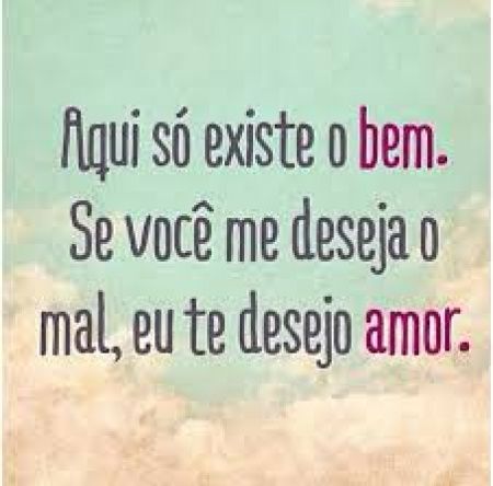 Amor é tudo que te desejo