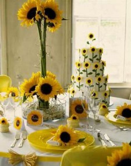 Decoração Girassol